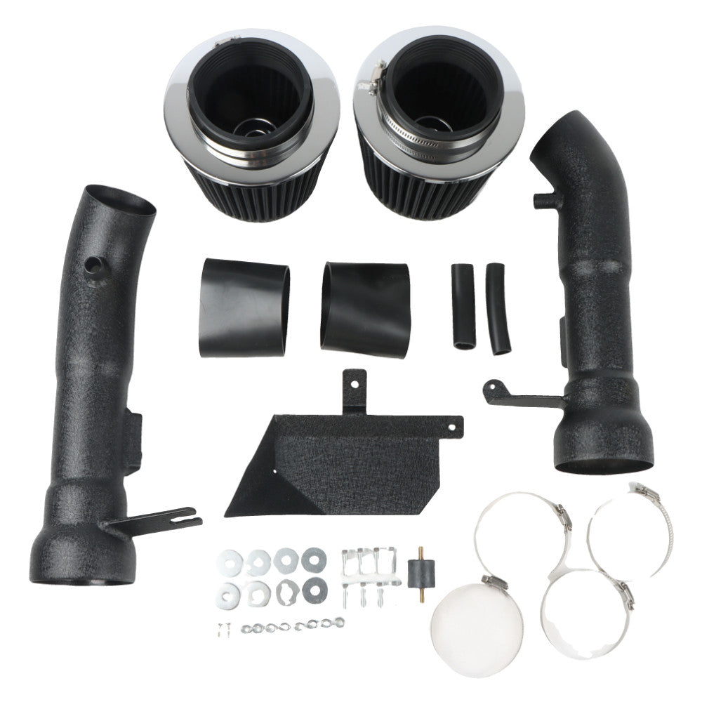Cold Heat Shield Air Intake +Black Filter for 2009-20 370Z / 2008-13 G37 3.7L V6