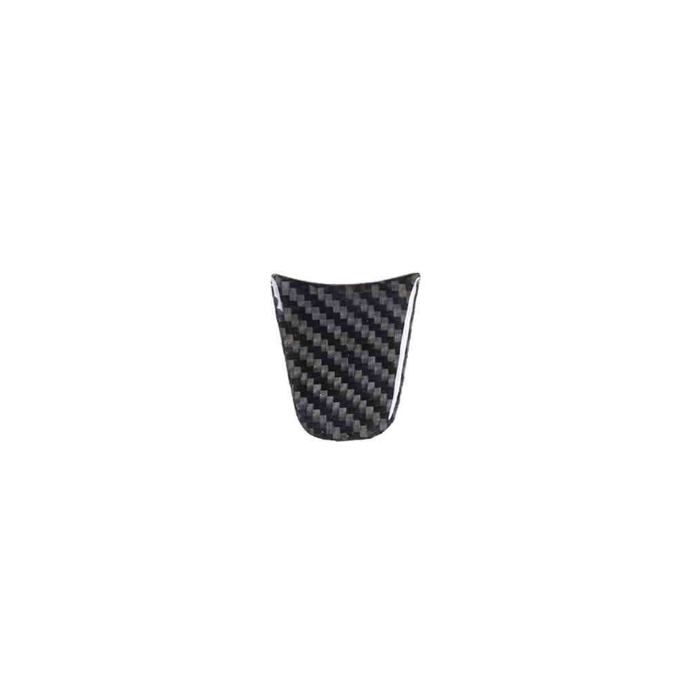 Steering Wheel Trim Panel Cover Carbon Fiber Interior for Chrysler 300 2015-2017