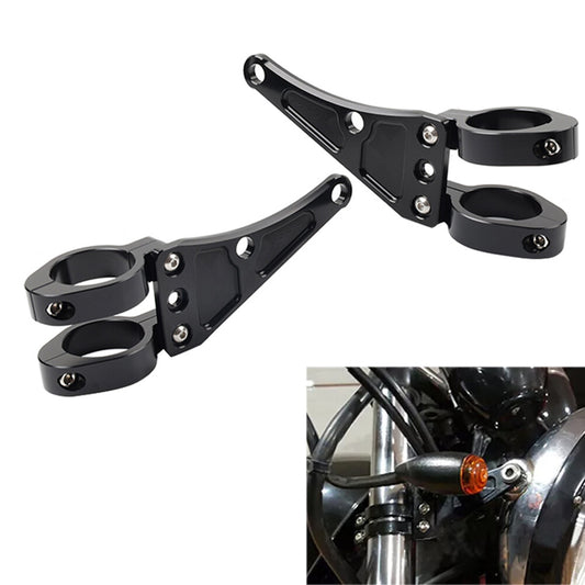 37MMMotorcycle Headlight Bracket Mount Clamp Fork Tube Holder for Harley