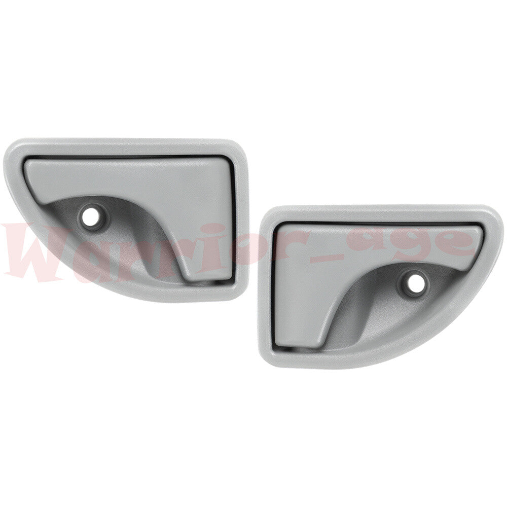 Pair Gray Door Handle Inner Handles for Renault Twingo I Front RightLeft Q