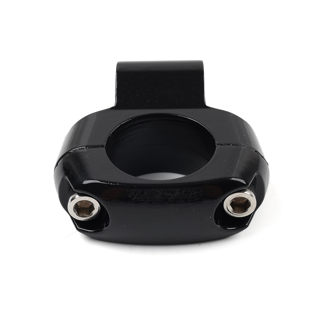 1 Handlebar Mirror Mounting Clamp Holder Bracket for Harley Dyna Fatboy