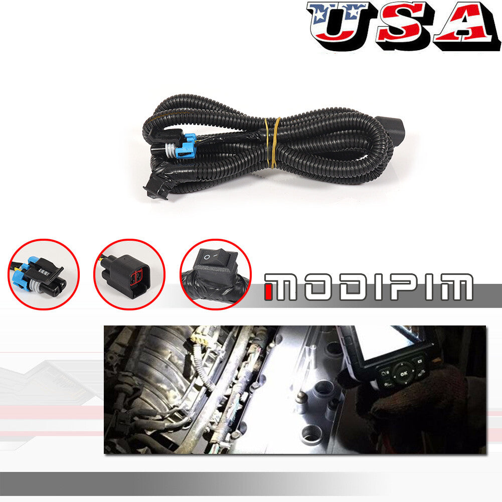 5ft Male/Female Endshield Downlight Wiring Harness for 2005-2007 for Corvette C6- v