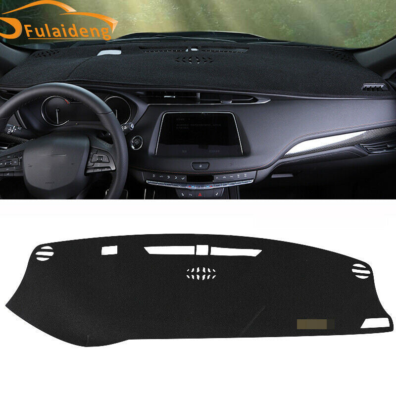 for Cadillac XT4 2018-2022 Black CAR Dashboard Dash Mat DashMat Sun Cover Pad