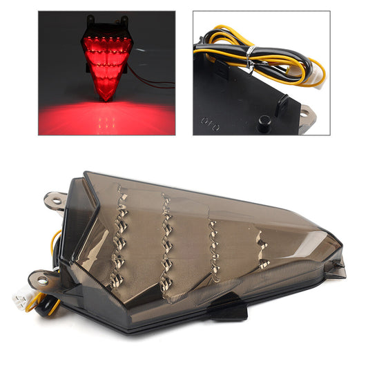 Integrated LED Brake Tail Light Turn Signal for Yamaha YZF R6 2006-2007 06