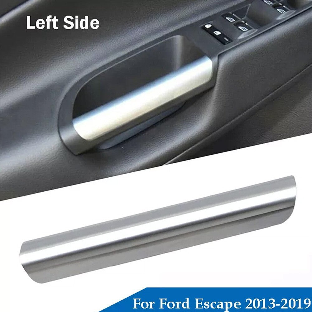 For Escape 13-19 Front Driver Side Door Handle Grab Trim Molding LH Silver v