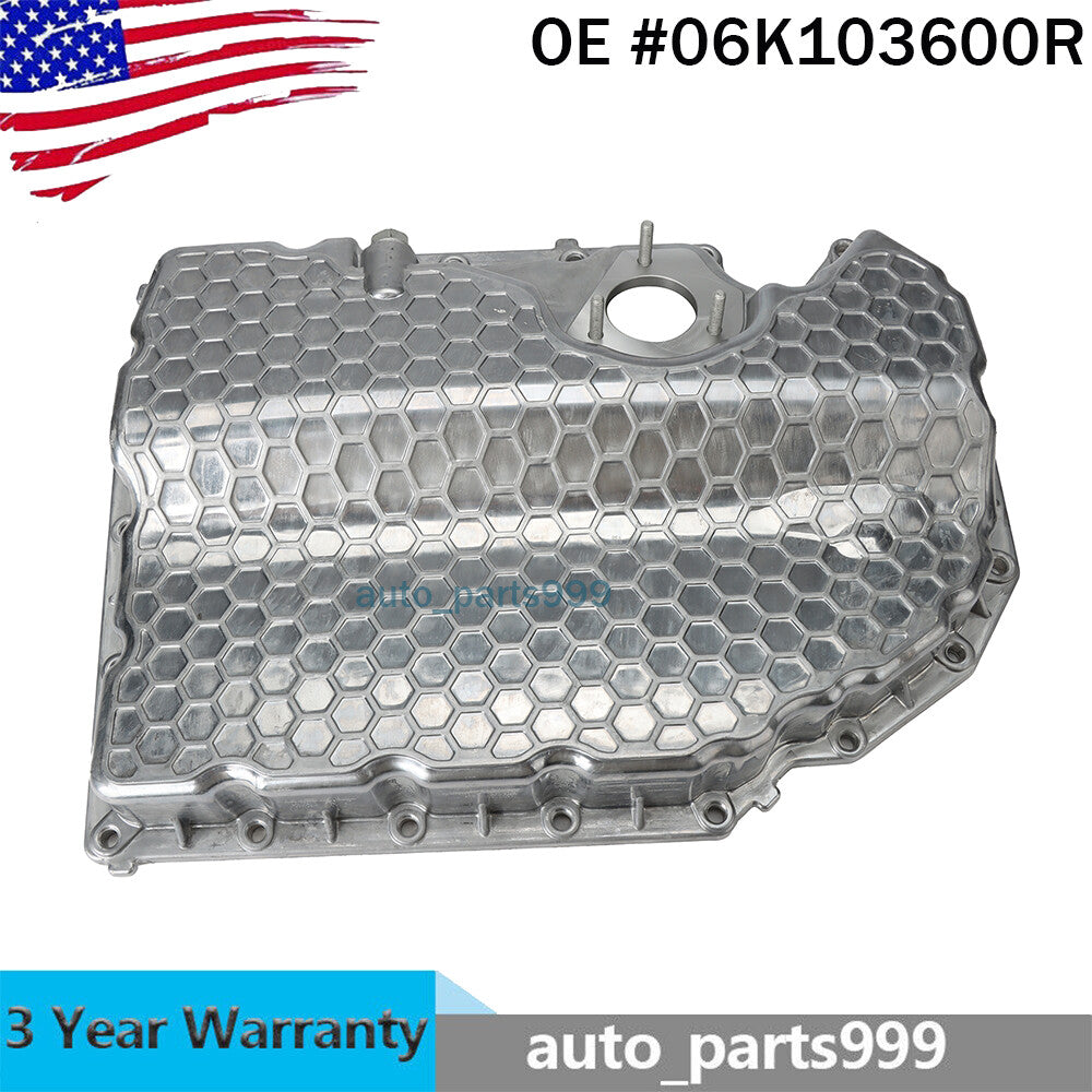 Aluminum lower engine oil pan suitable for Golf 2014-2020, for Tiguan 2018-2023, for Audi A3, Q3- n