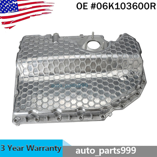 Aluminum lower engine oil pan suitable for Golf 2014-2020, for Tiguan 2018-2023, for Audi A3, Q3- n