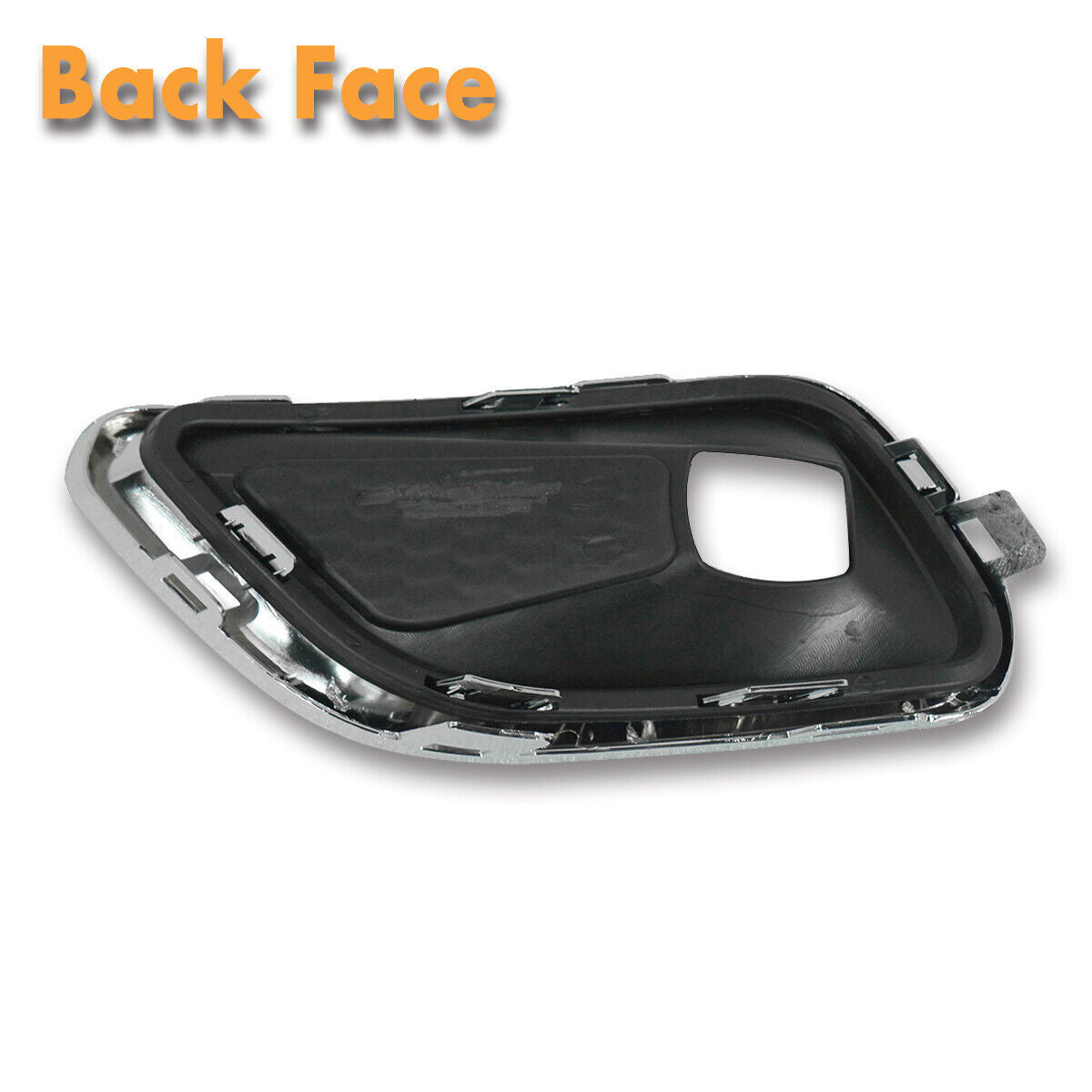 Right Chrome Trim Bumper Fog Light Cover Bezel Fit for Jeep Cherokee 2019-2020