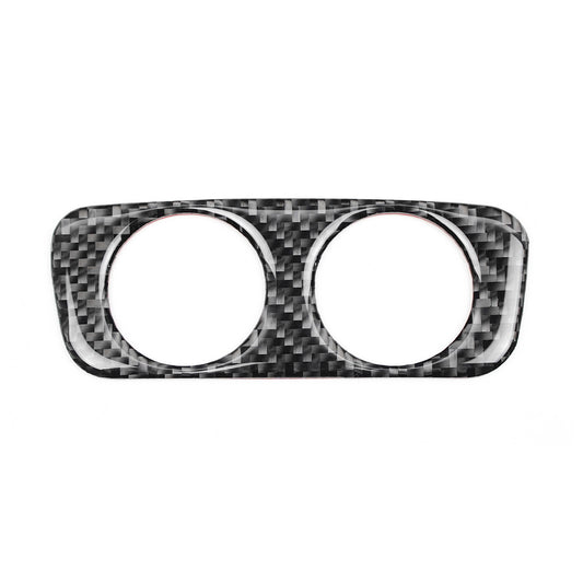 Carbon fiber interior console trim cover fits for Kia Stinger 18-23