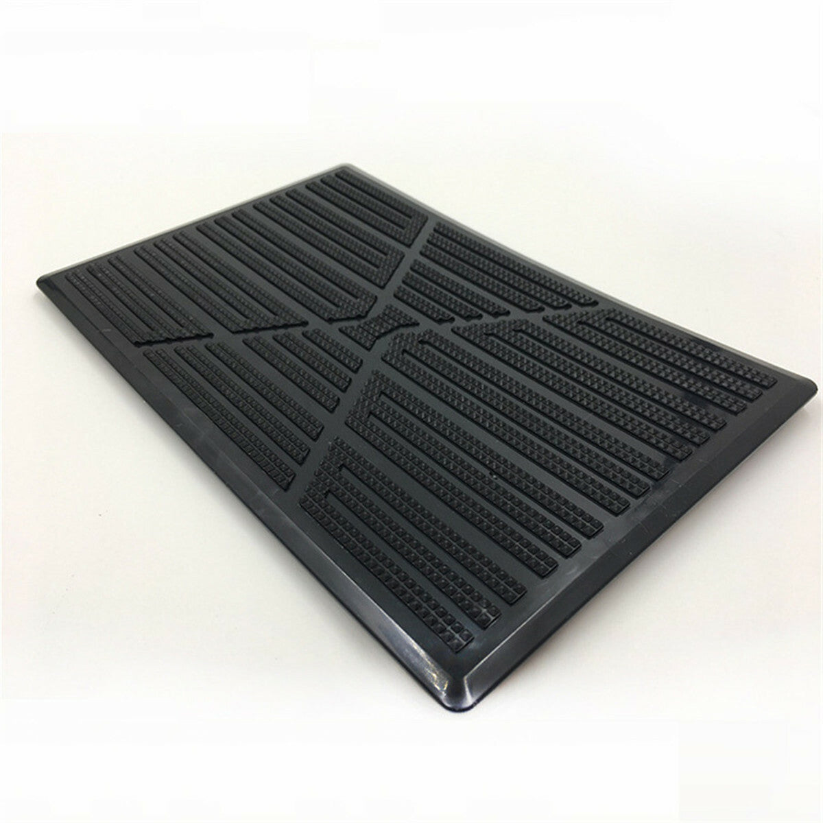 Car Floor Mats Carpet Liner Rubber Heel Pad Carpet Mat 25x16cm for Sedan SUV Q