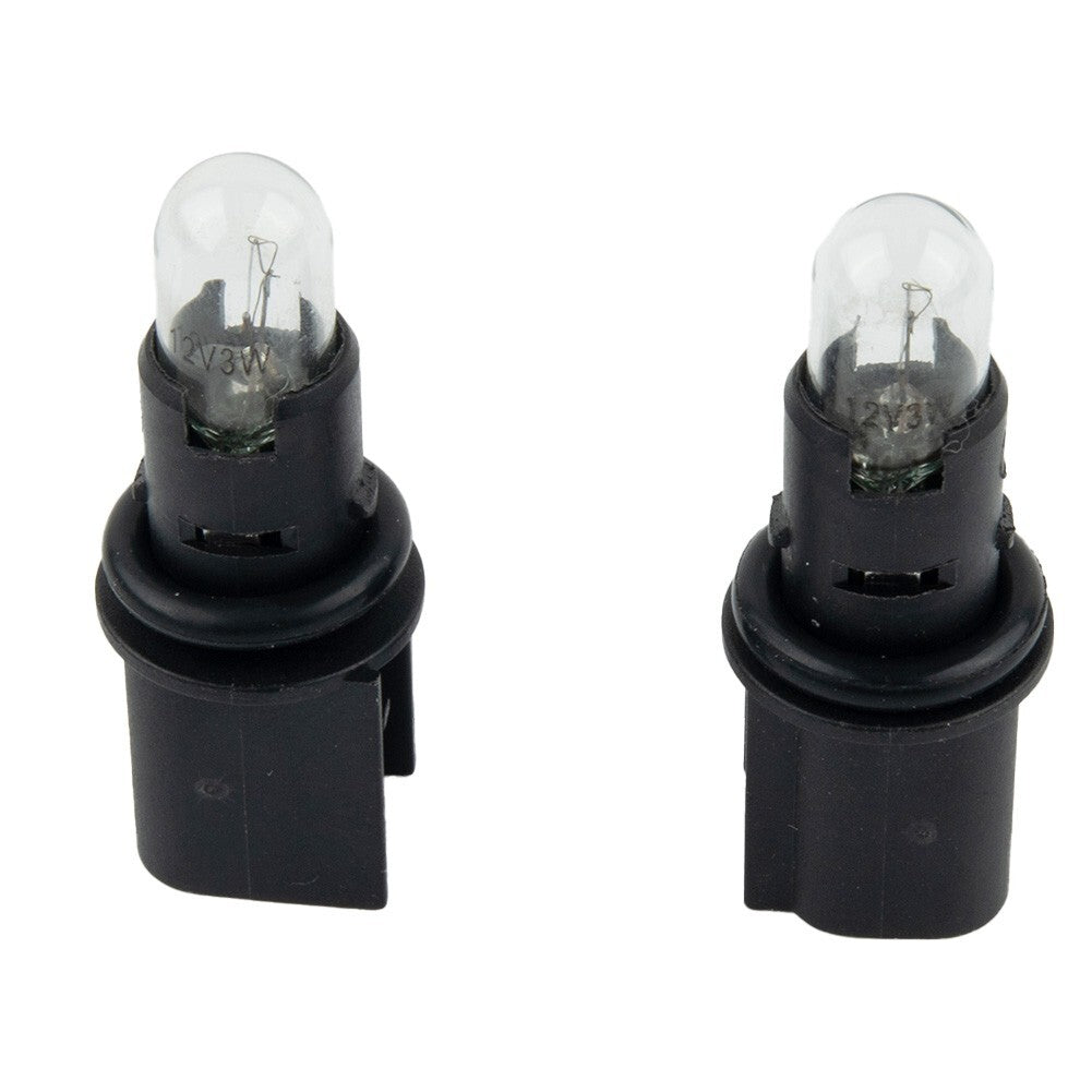 for Dodge Charger 2006-2010 2pcs Side Marker Lamp With Socket Accessories v