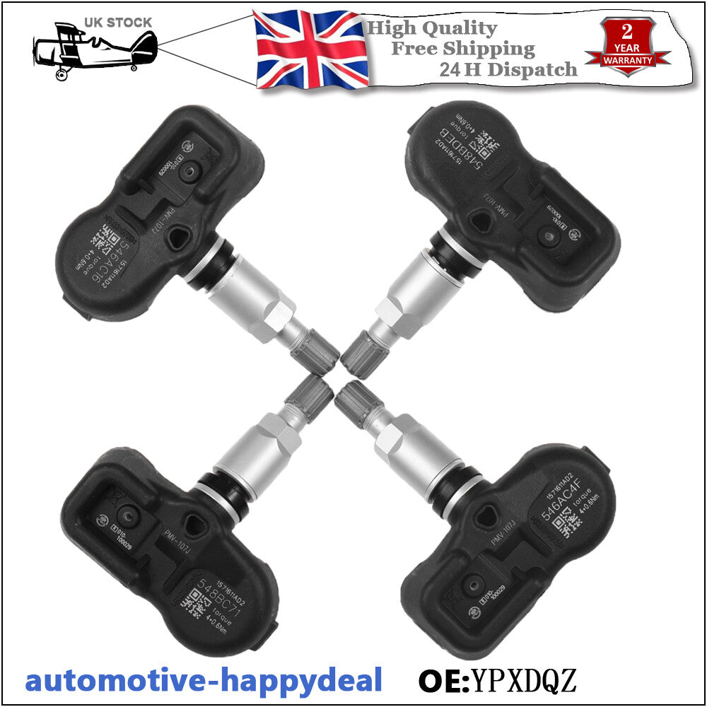 4PCS TPMS Tire Pressure Sensor 42607-33021 Fits for Toyota for Corolla for Lexus for Scion
