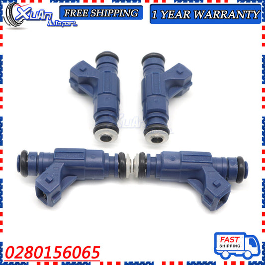 0280156065 Applicable to for Audi Volkswagon 1.8T, for Passat , for Jetta , and for Golf 4x (00:00-06:00) - New fuel injectors. v