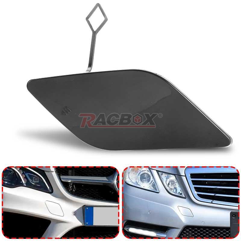 Front Bumper Tow Eye Hook Cover Cap Fits for Mercedes-Benz W212 E300 E350 E400 E500