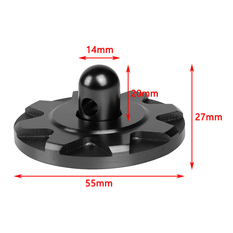 Black Hardware Bonnet Racing Hood Pin Lock Appearance Kit Universal Aluminum