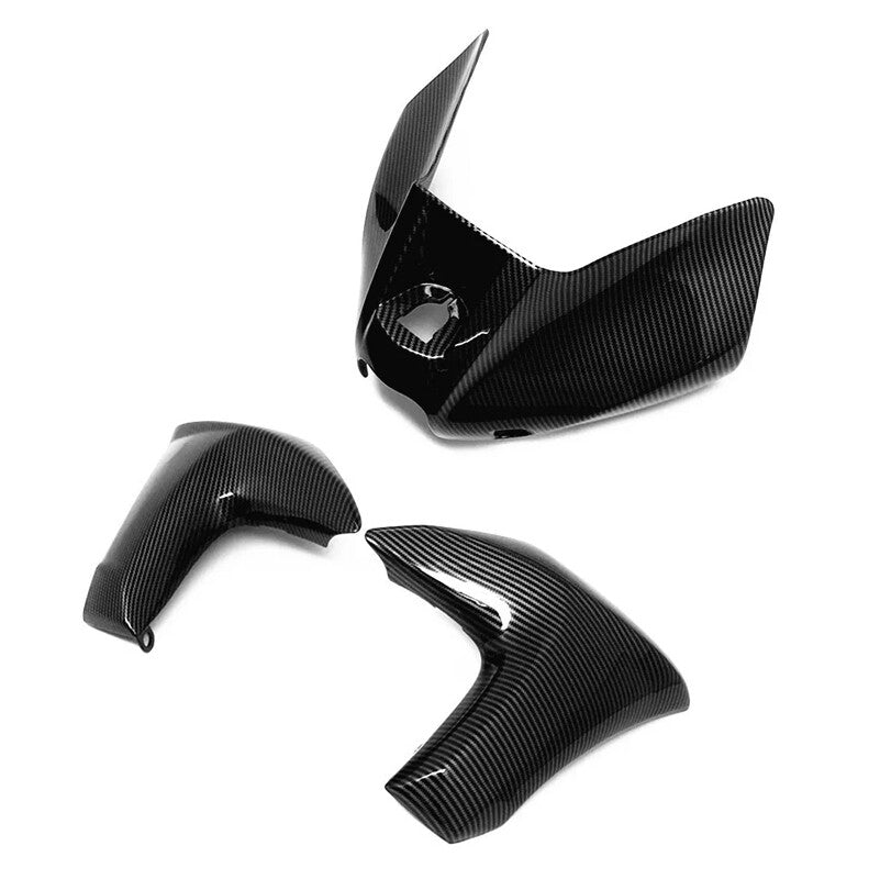 Carbon Fiber Front Side Radiator Tank Cover Fairing for KAWASAKI ER6N 2012-2016