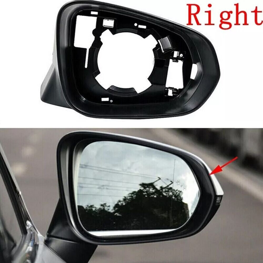 Right Rear View Mirror Housing Cover Trim for Lexus RX RX350 2016-20 NX300 Black n