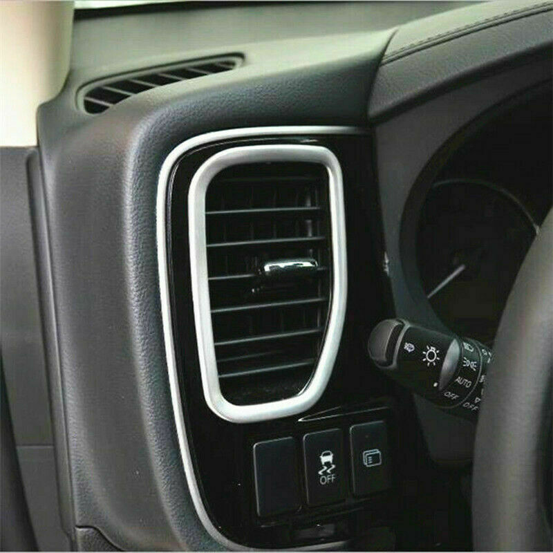 Front Dashboard AC Air Vent Outlet Cover Trim for Mitsubishi Outlander 2016-2021