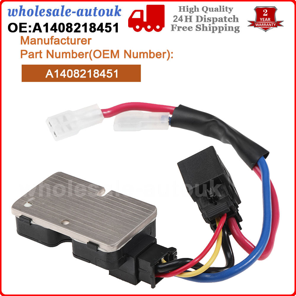 Heater Blower Motor Fan Resistor for Mercedes-Benz S-Class S CL Class W140 C140 Q