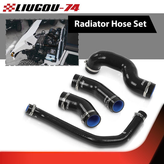 Suitable for Hummer 12339160/12339162/12339159/12346 Black Radiator Hose Set Brand New - v