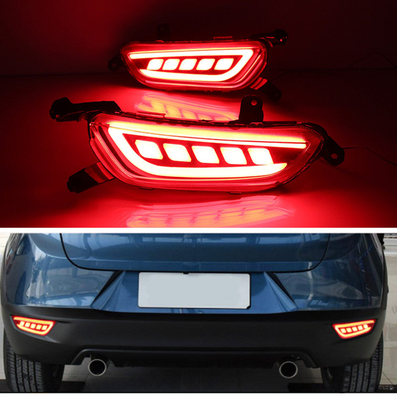 Fit For 2016-2020 for Mazda CX-3 CX3 LED Rear Fog Light Tail Bumper Light Sets 2PCS v