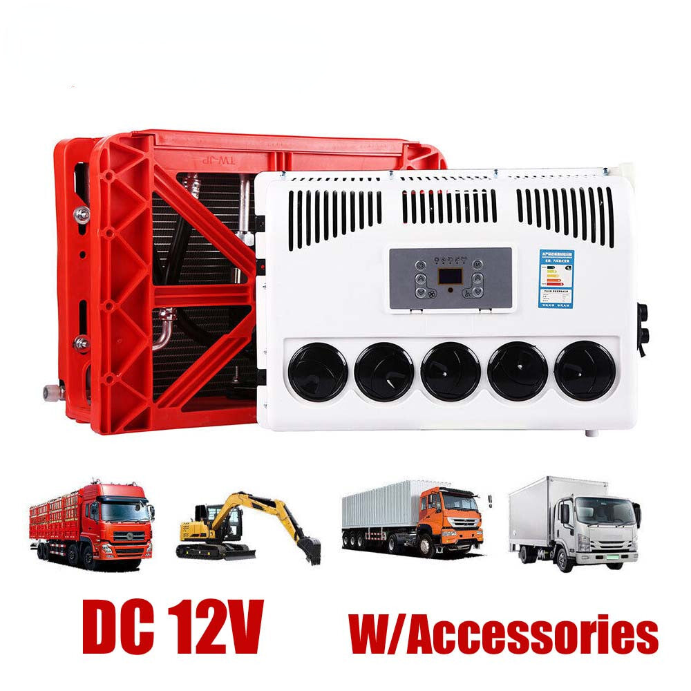 12V Truck Split Cab Air Conditioner For Semi Trucks Bus RV Caravan AC