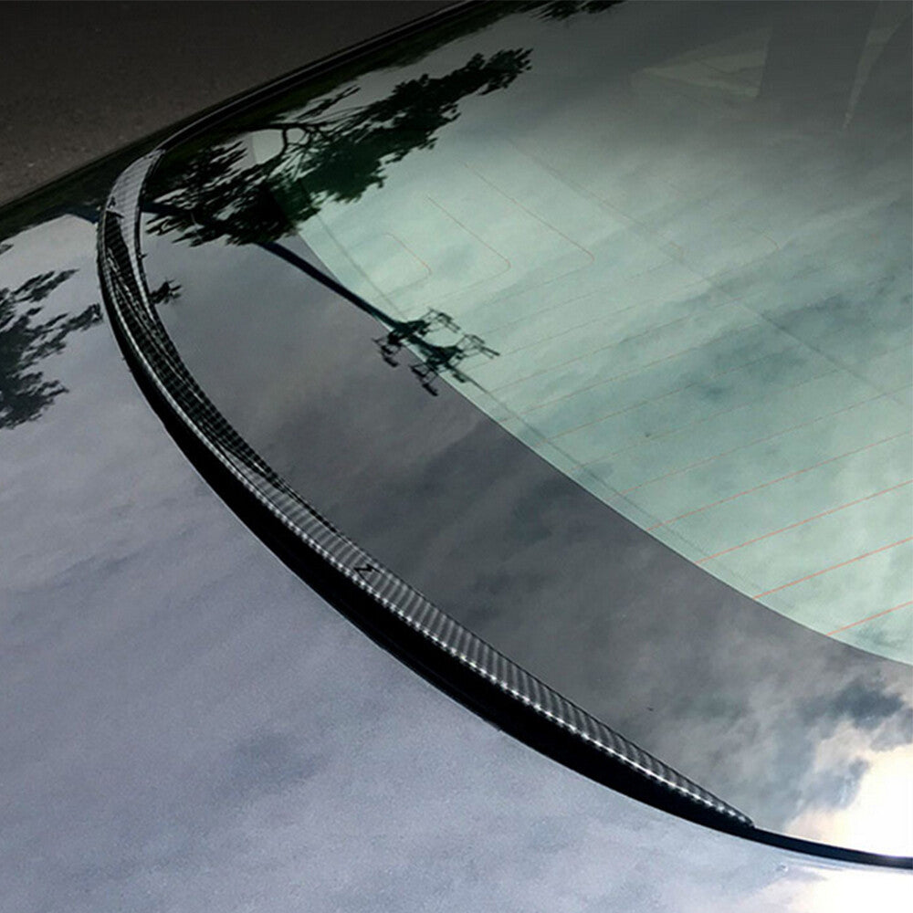 1 piece carbon fiber exterior trunk boiler cover waterproof wing suitable for Tesla Model 3