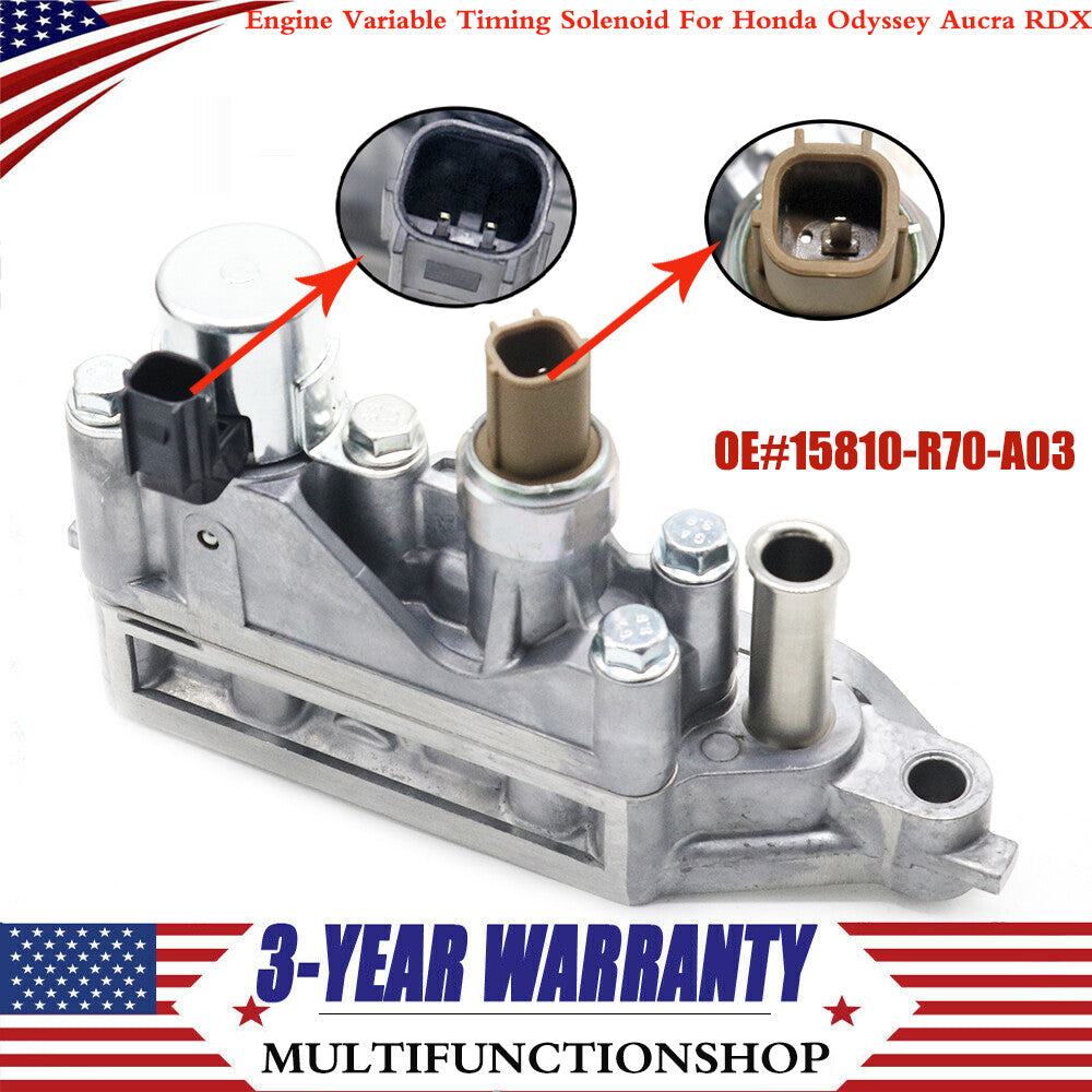 Engine Variable Timing Solenoid for Honda Odyssey Aucra for RDX 3.5L 15810-R70-A03
