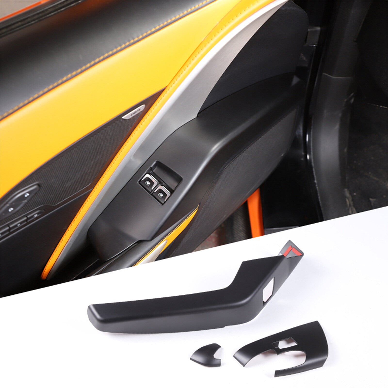 Carbon Fiber Center Control Dash Cover Trim for Toyot@ Supra 2019 - 2022 - v