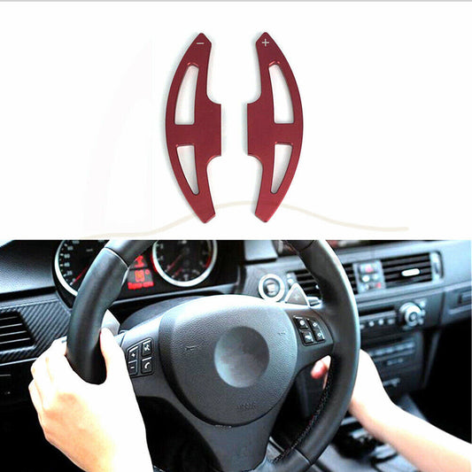 for BMW E90 E92 E93 M3 M6 X5M X6M New 2pcs Steering Wheel Shift Paddle Shifter