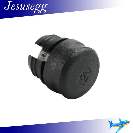 Power Outlet Cigarette Lighter 12V Socket Cover Cap for 2003-2004 Marauder Black