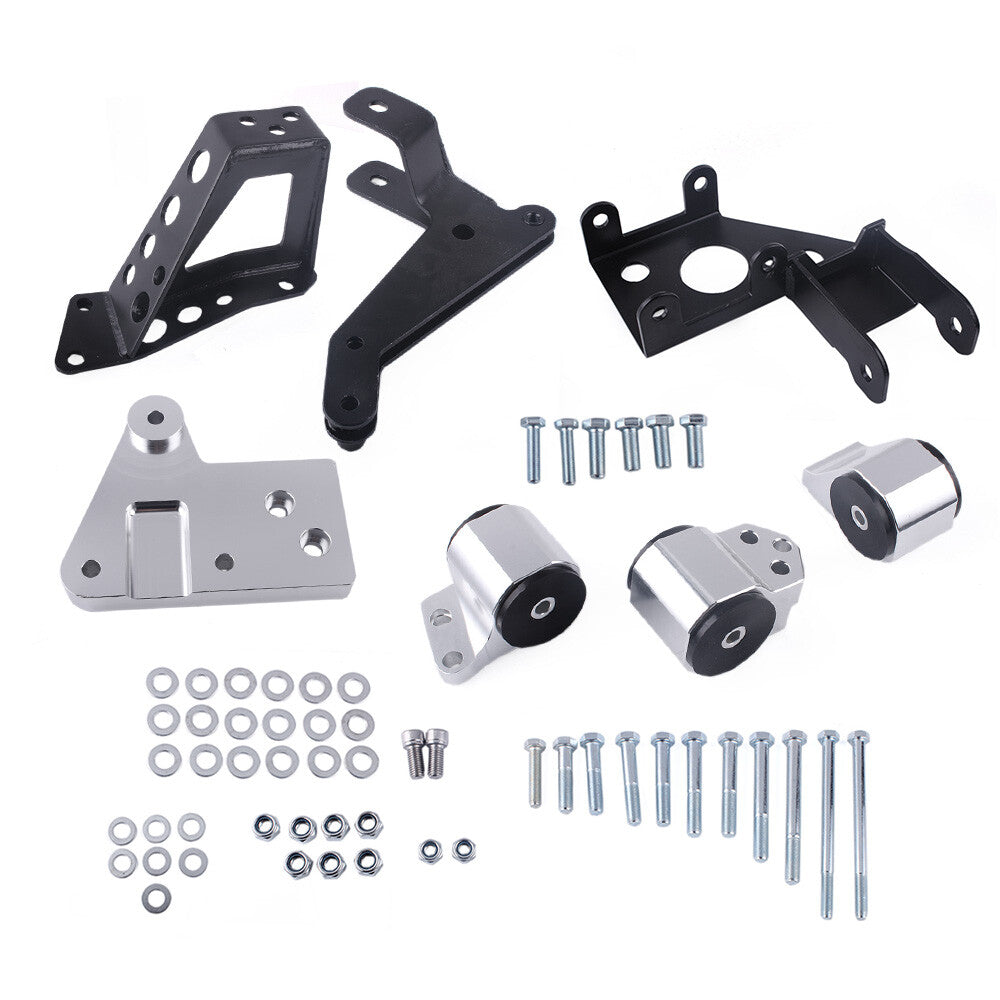 Engine Mount Bracket K-Swap for Honda 92-95 EG K20 K24 K-Series DC2 EG6 Q