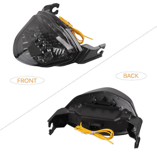 LED Taillight Turn Signals Taillamp Black for Suzuki GSXR 1000 2005 2006 Q