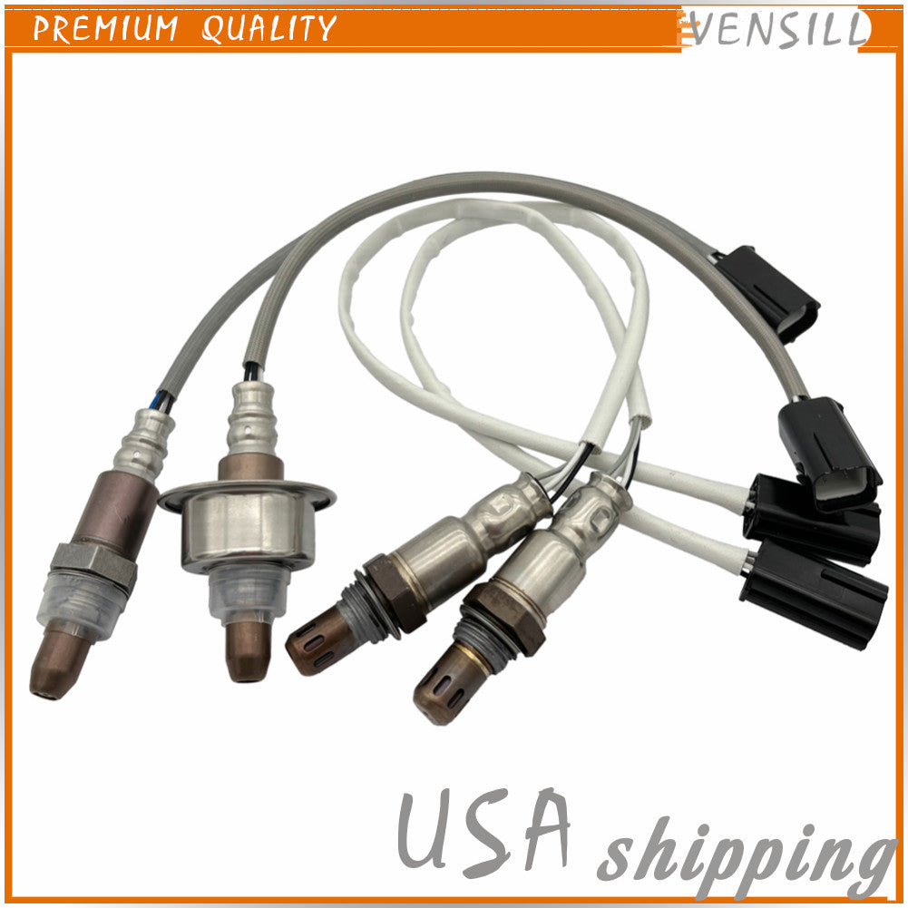 Set of 4 Upstream Downstream Oxygen Sensor for Nissan Murano 3.5L 2009 2010