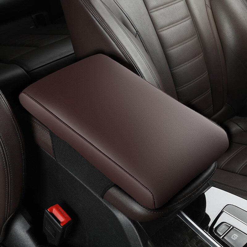 Car armrest mat protective cover, center console box mat, memory foam protection × 1- n
