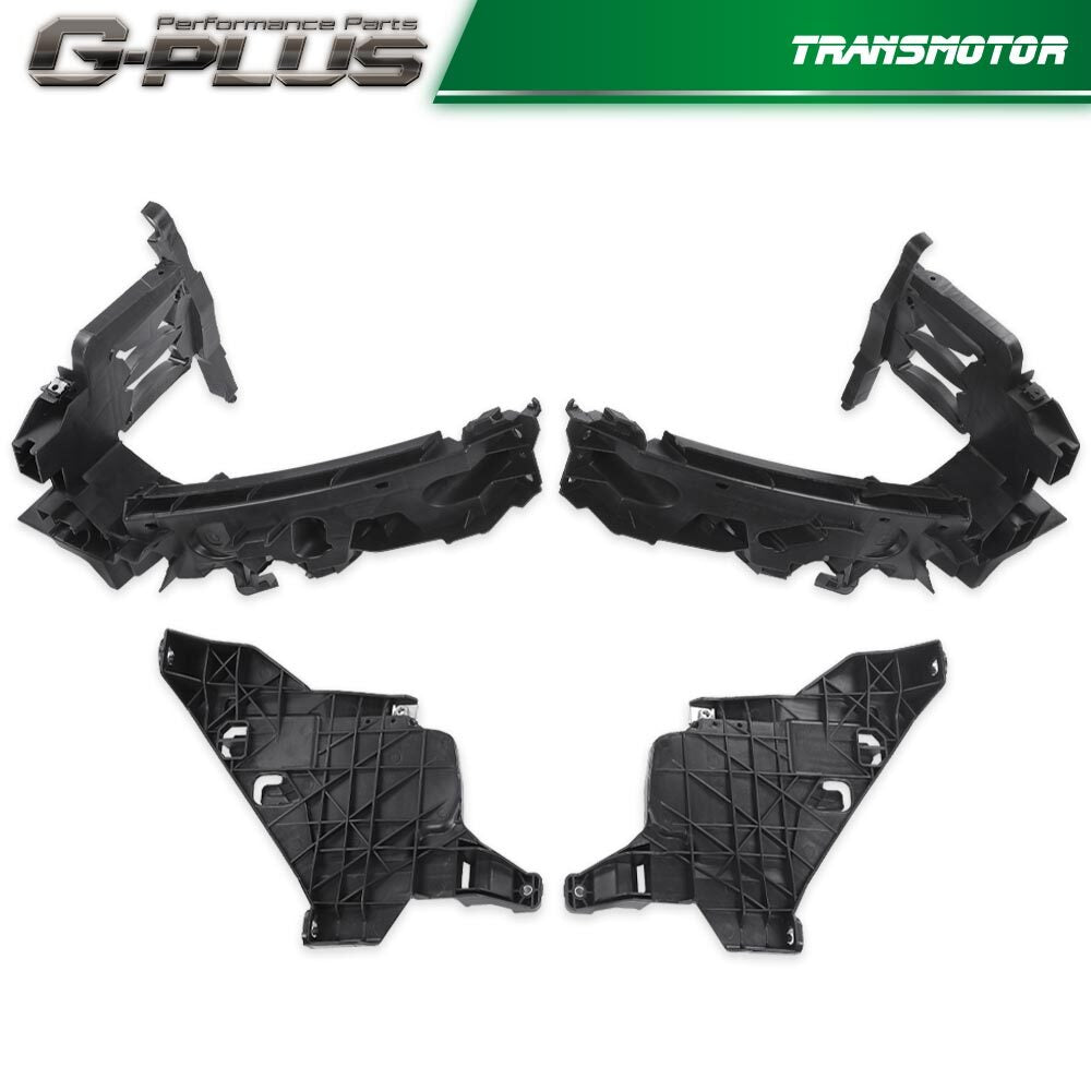 Left + Right Headlight Mounting Support Plate Bracket Fits for Audi 2013 - 2017 Q5 - v
