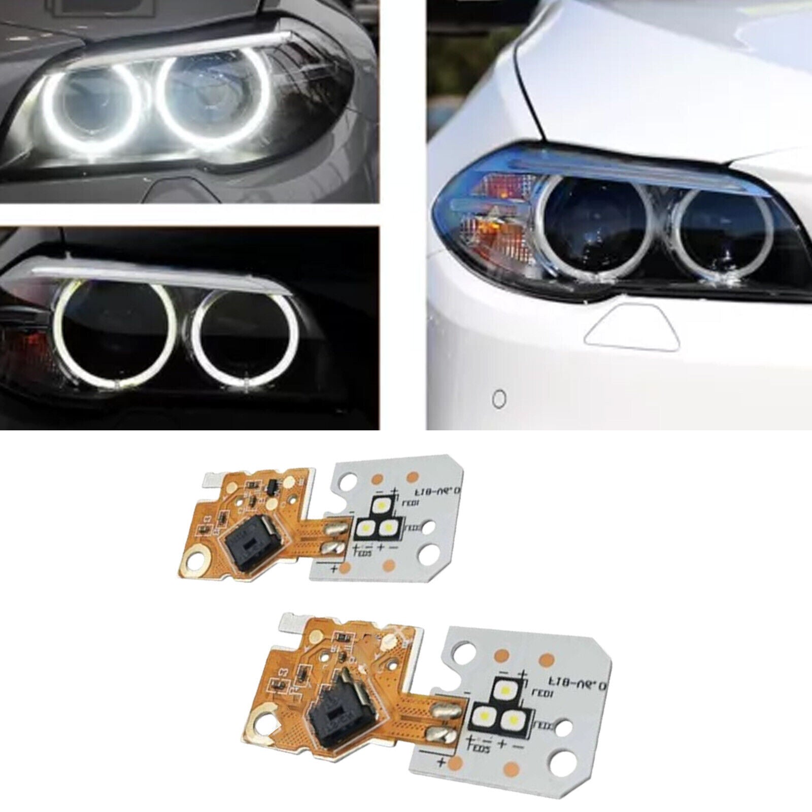 CSL Yellow for BMW 5 Series F10 LCI F11 LED DRL daytime running lights board
