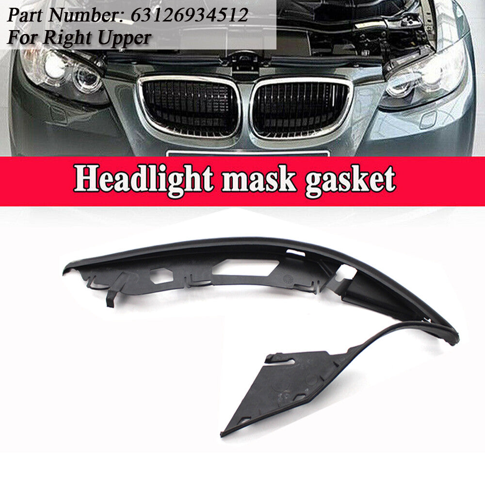 Passenger-side headlight spacer suitable for BMW E60, E61, 525xi, 528i, 530i (2004-2010)
