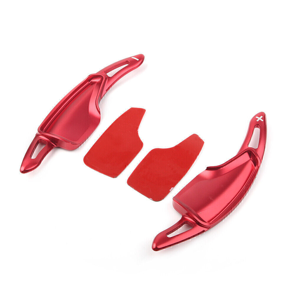 Steering Wheel Shift Paddle Shifter Extension for Chevrolet Camaro 2016-2018 Red