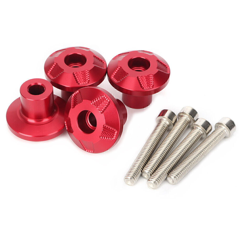 for Yamaha MT-07 FZ-07 MT09 RED Aluminum Front Fender Screw Bolt Fork Protector Q