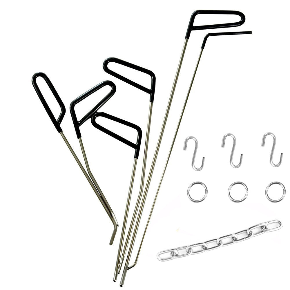 Automotive Paintless Dent Remover, Painless Door Dent Repair Tool with Hooks v