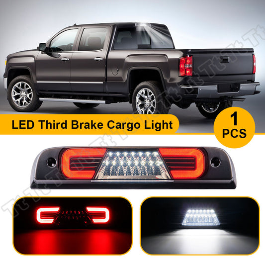 Suitable for 2014-2018 SILVERADO for GMC for Sierra 3RD third brake light cargo LED smoke- v