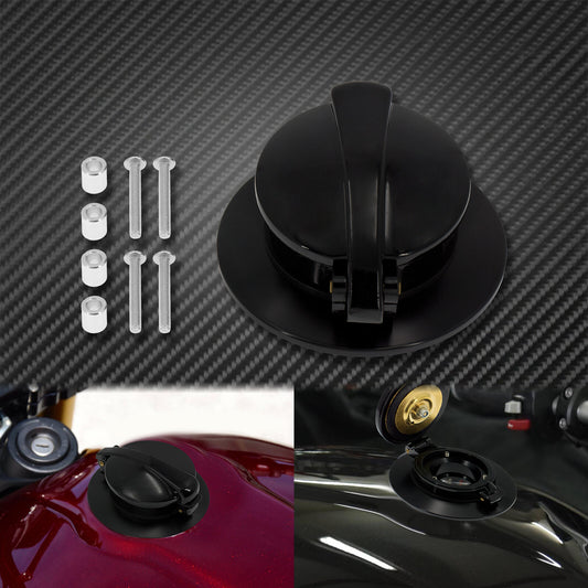 Black Fuel Tank Gas Cap Cover Fit for BMW R nine T Scrambler Pure G/S 2014-2020 Q