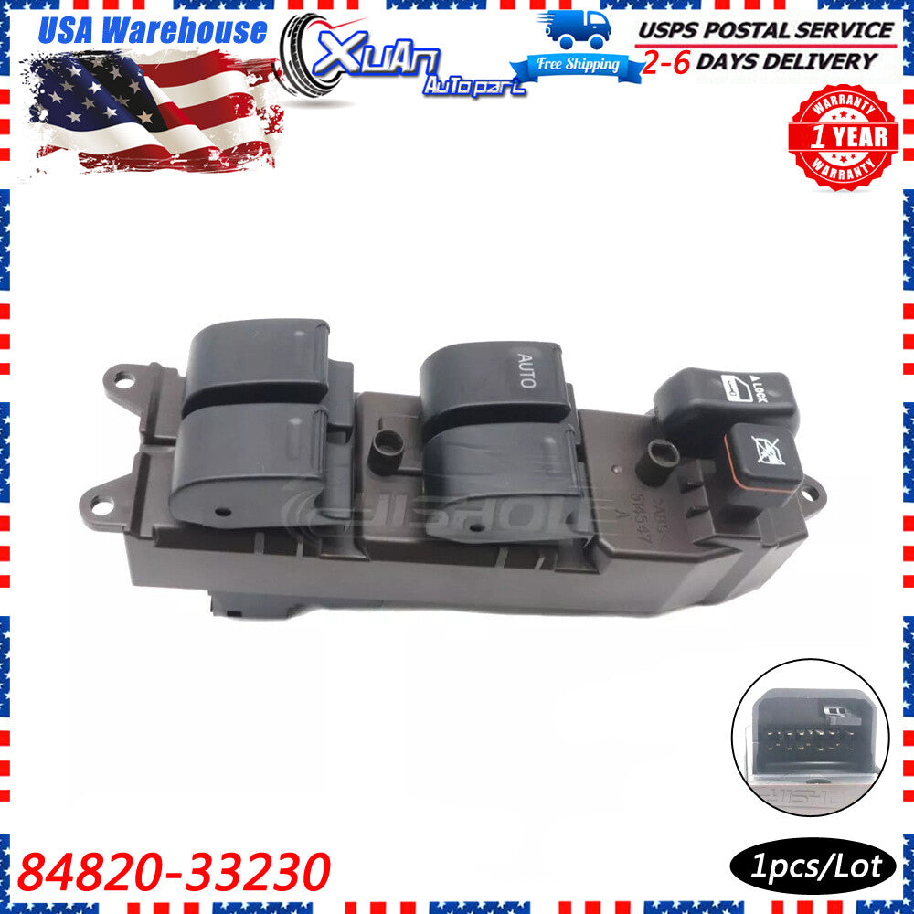 Master Power Window Switch 84820-33230 for Camry for Scion XA XB 2004-2007 - v