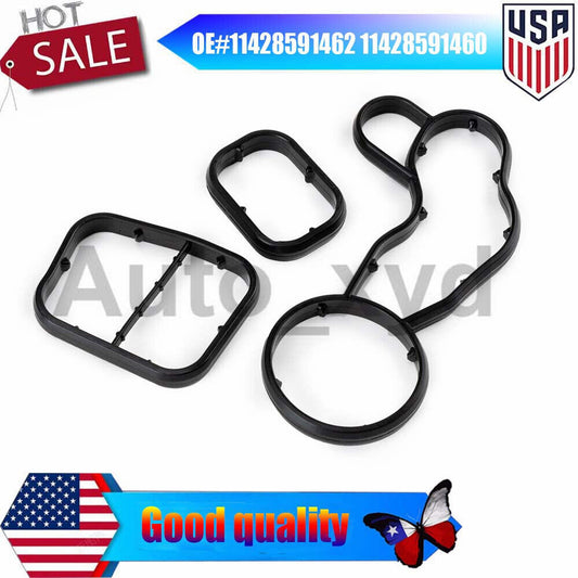 Engine Oil Filter Housing Gasket for BMW 230I 330E 330I 430I 530E 530I X1 X2 Q