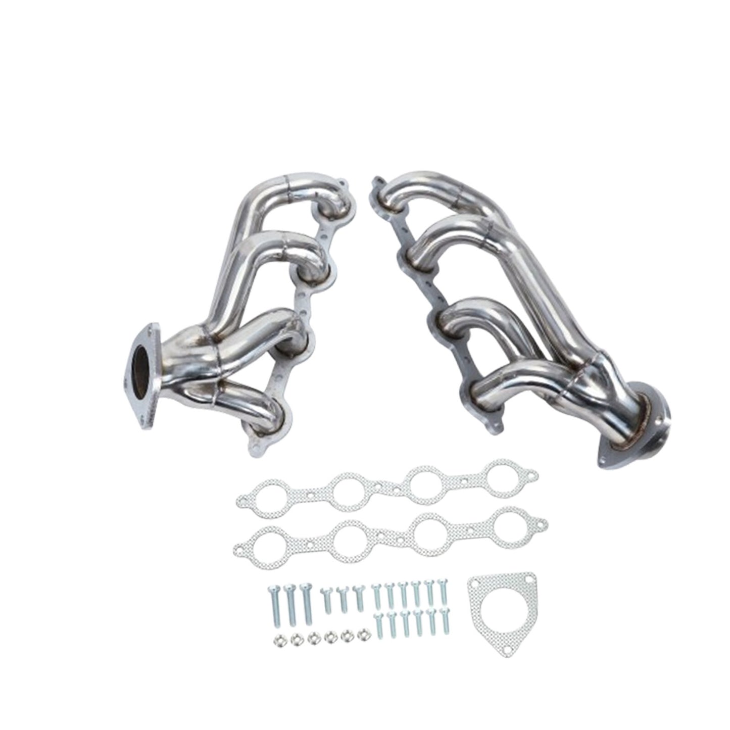 Shorty Exhaust Headers for 02-16 for Chevy Silverado 1500 2500HD/3500HD 4.8 5.3 6.Wb
