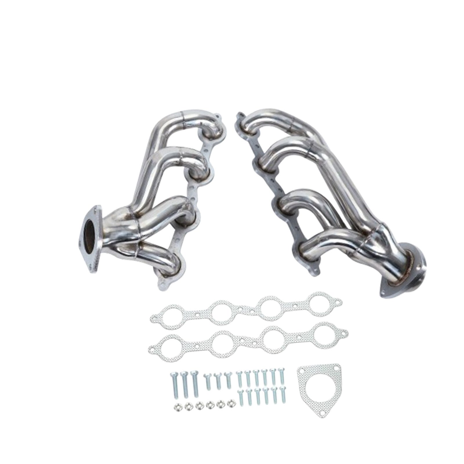Shorty Exhaust Headers for 02-16 for Chevy Silverado 1500 2500HD/3500HD 4.8 5.3 6.Wb
