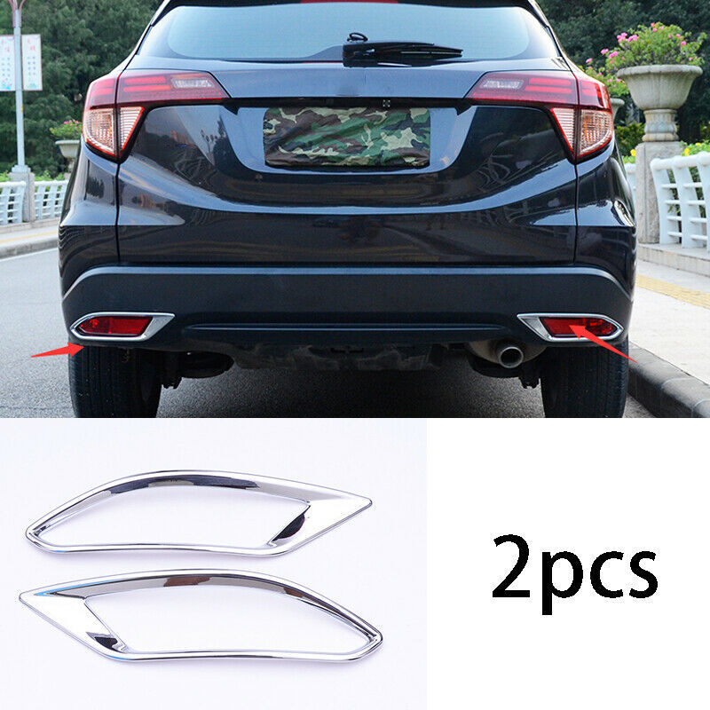 for Hyundai for Elantra 2021-2023 Silver Tail Light Rear Lamp Eyebrow Cover Trims v