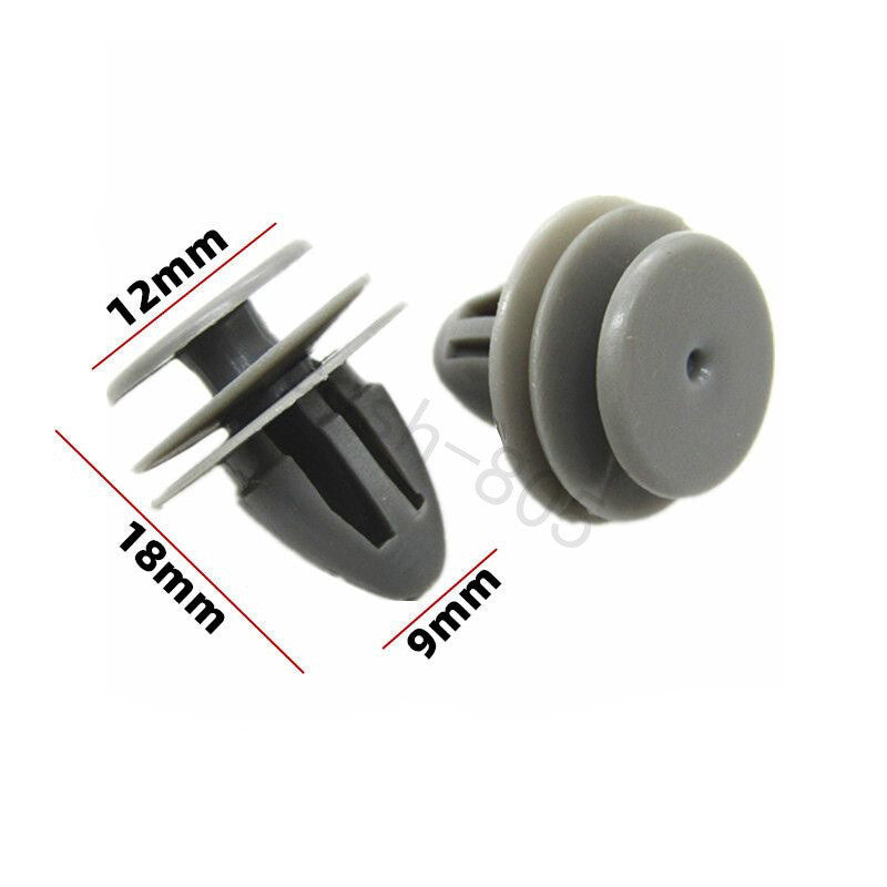 10Pc Car Interior Door Trim Panel Windshield Pillar Trim Retainer Clip for Honda Q