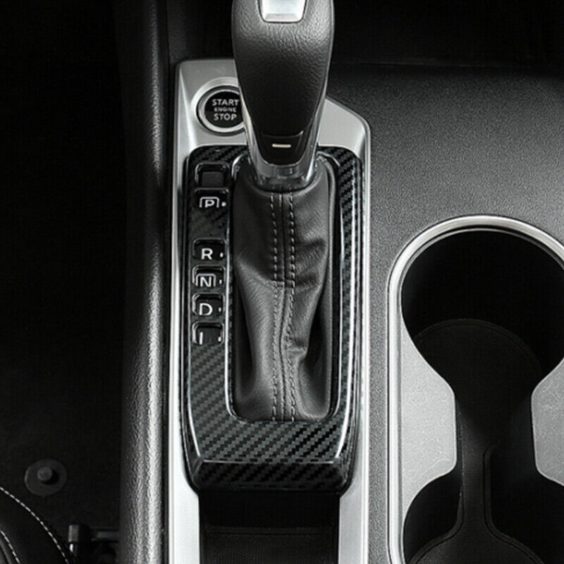 1pcs Carbon Fiber Inner Gear Shift Panel Cover Trim for Nissan Altima 2019-2024